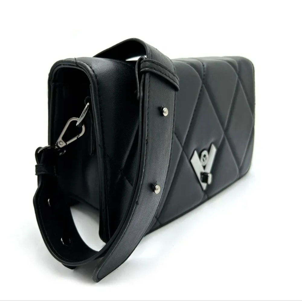 NWT Valentino Orlandi Black Crossbody Bag - Picture 7 of 10